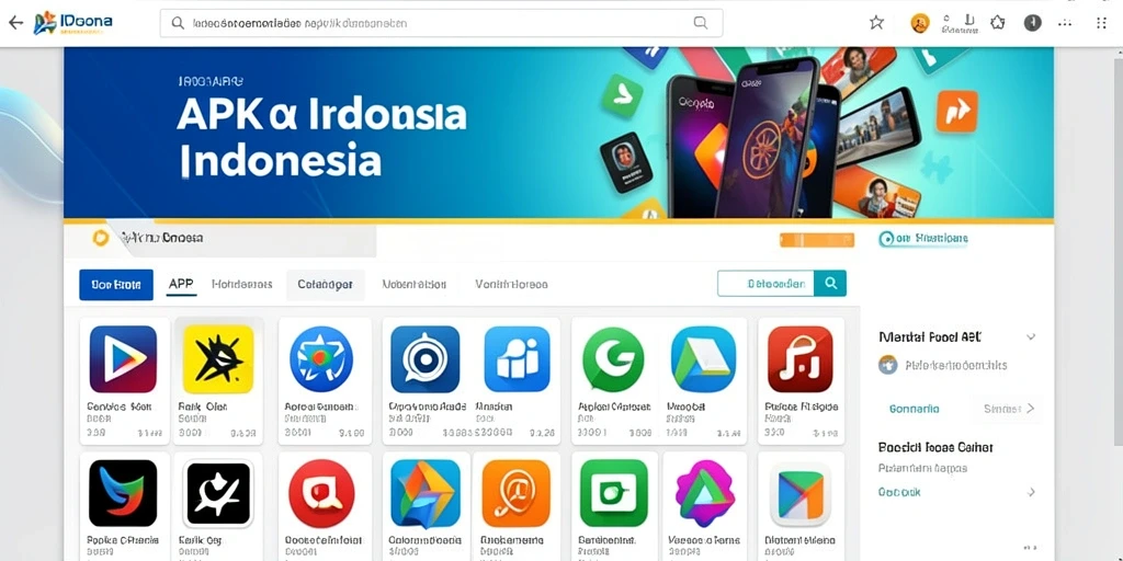 Tampilan beranda yang mudah dinavigasi.