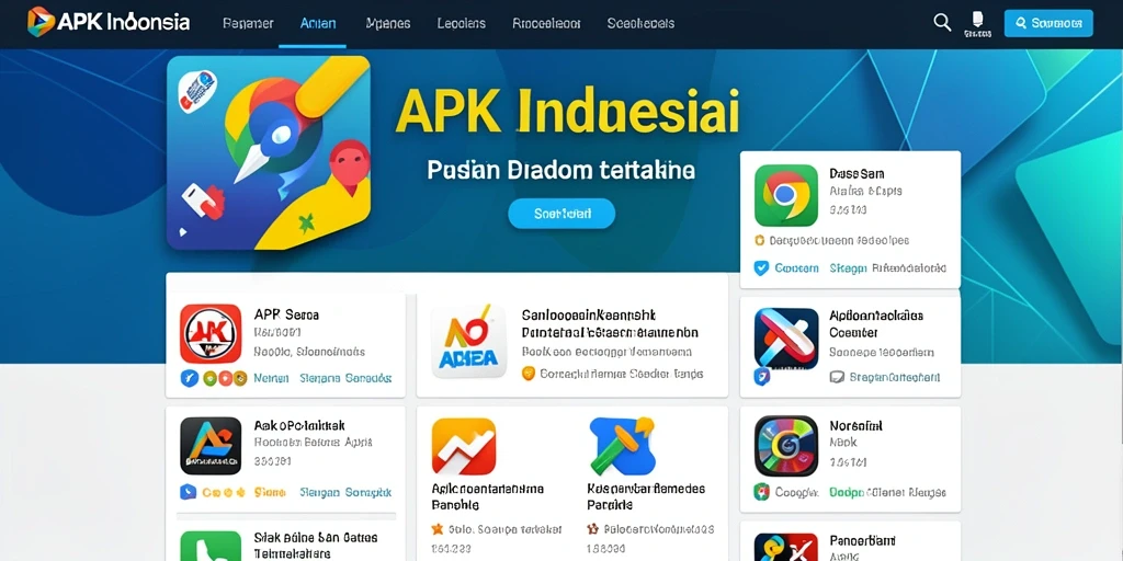 Tampilan awal permainan yang menarik.
