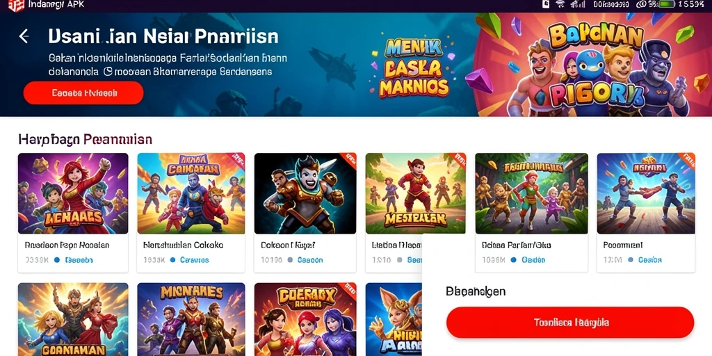 Screenshot aplikasi PAGODA127 menampilkan grafis yang memukau.